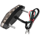 2 PCS KC-WD-NEW-3X Motorcycle LED Brake Light Running Lamp (Transparent)