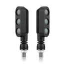 2 PCS KC050 Motorcycle LED Turn Signal Running Brake Light