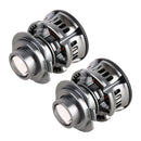 1 Pair H7 27W / DC12V Car Aluminum Alloy LED Headlight (Blue Light)