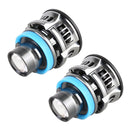 1 Pair H11 27W / DC12V Car Aluminum Alloy LED Headlight (Lime Green)