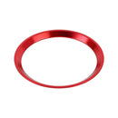Car Steering Wheel Decorative Ring Cover for Mercedes-Benz,Inner Diameter: 5.6cm (Red)