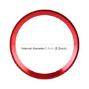 Car Steering Wheel Decorative Ring Cover for Mercedes-Benz,Inner Diameter: 5.6cm (Red)