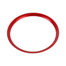 Car Steering Wheel Decorative Ring Cover for Mercedes-Benz,Inner Diameter: 5.8cm (Red)
