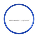 Car Steering Wheel Decorative Ring Cover for Mercedes-Benz,Inner Diameter: 7.2cm (Blue)