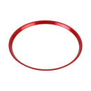 Car Steering Wheel Decorative Ring Cover for Mercedes-Benz,Inner Diameter: 7.2cm (Red)