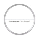 Car Steering Wheel Decorative Ring Cover for Mercedes-Benz,Inner Diameter: 7.2cm (Silver)
