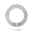 Car Engine Start Key Push Button Ring Trim Sticker for Infiniti (Silver)