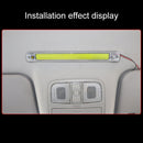 2 PCS ZS-3348 DC12-24V High Bright 84 COB Lamp Beads Car Dome Light Cabin Light Bar