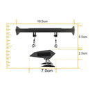 Car Mini Rear Wing with Light Solar Anti-collision Tail Light