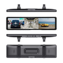 T70 Car 12 inch 2.5K HD 3-recording Rearview Mirror Bluetooth Driving Recorder with Carplay Function
