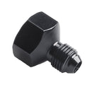 AN10 to AN8 Male and Female Connector Conversion Screw Oil Cooler Conversion Reducer Adapter (Black)