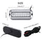 2 PCS MK-027 Ship / Yacht 10-30V 27LEDs Waterproof Stainless Steel Underwater Light(Blue Light)