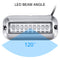 2 PCS MK-027 Ship / Yacht 10-30V 27LEDs Waterproof Stainless Steel Underwater Light(Green Light)