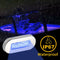 5 PCS MK-056 Ship / Yacht 3 inch 12V LED Waterproof Stainless Steel Underwater Light (Blue Light)