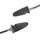 4 PCS MK-200 3LED Highlight Motorcycle Turn Signal Light (Black)