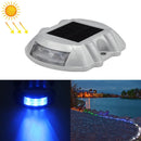 Solar Horseshoe Road Stud Light Car Guidance Light Road Deceleration Light, Flashing Bright Version(Blue)