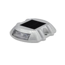 Solar Horseshoe Road Stud Light Car Guidance Light Road Deceleration Light, Flashing Bright Version(White)