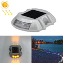 Solar Horseshoe Road Stud Light Car Guidance Light Road Deceleration Light, Flashing Bright Version(Yellow)