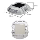 Solar Horseshoe Road Stud Light Car Guidance Light Road Deceleration Light, Flashing Bright Version(Yellow)