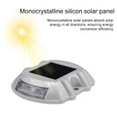 Solar Horseshoe Road Stud Light Car Guidance Light Road Deceleration Light, Flashing Bright Version(Yellow)