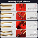 70W Hot Stapler Plastic Welding Machine Car Bumper Repair Kit Plier, EU Plug