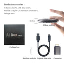 T6 Original Car Wired to Wireless iOS Carplay Module Android 10 USB Navigation