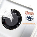 XJ-005 Car Solar Energy Negative Ion Smart USB Air Purifier (Black)