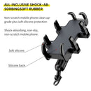 CS-1722A2 Motorcycle Rear Mirror Octopus Aluminum Alloy Phone Holder