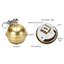 G15 IP67 Waterproof Pet GPS Tracker GPS + Beidou + AGPS + WiFi + Base Station Locator (Gold)