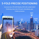 G15 IP67 Waterproof Pet GPS Tracker GPS + Beidou + AGPS + WiFi + Base Station Locator (Silver)