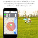 G15 IP67 Waterproof Pet GPS Tracker GPS + Beidou + AGPS + WiFi + Base Station Locator (Gold)