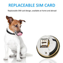 G15 IP67 Waterproof Pet GPS Tracker GPS + Beidou + AGPS + WiFi + Base Station Locator (Gold)