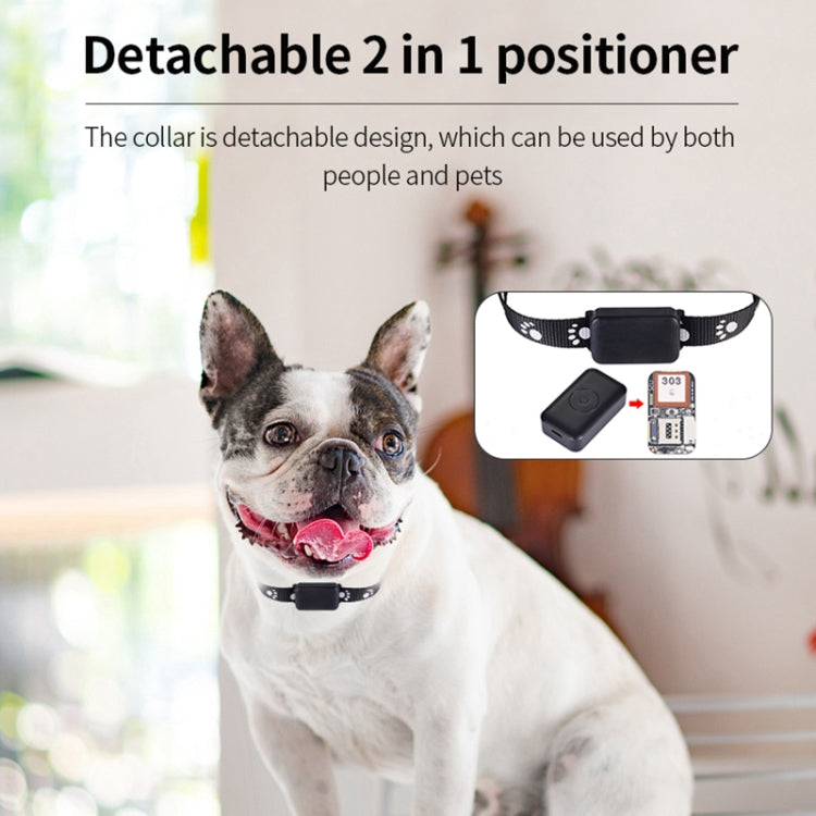 P03 Waterproof Pet GPS Tracker GPS+AGPS+WiFi+LBS Locator