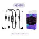 G201U 5m USB Car Colorful RGB Foot LED Atmosphere Light