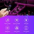 G201U 5m USB Car Colorful RGB Foot LED Atmosphere Light