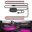 Y15 USB Car Colorful RGB Foot LED Atmosphere Light