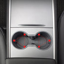 SHUNWEI SD-1054 Car Water Cup Holder for Tesla Model 3 / Y(Black)