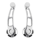 Car 4-1/4 inch Electroplated Winder Handle Crank Door Lever Handle for Chevrolet / Ford / Chrysler