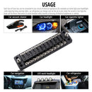 CS-978A2 FB1902 1 In 12 Out Independent Positive Negative Fuse Box without Fuse Piece for Auto Car Truck Boat