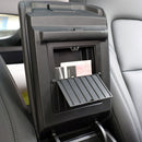 Car Central Control Armrest Box Push-type Hidden Storage Box for Tesla Model 3 / Y