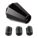 Universal Car Diamond Shape Metal Gear Shift Knob (Black)