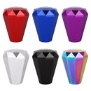 Universal Car Diamond Shape Metal Gear Shift Knob (Black)