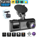 A1 3-lens Video HD Night Vision Car Driving Recorder