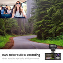 A1 3-lens Video HD Night Vision Car Driving Recorder