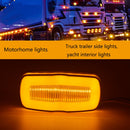 2 PCS MK-190 Truck LED Side Marker Light (Yellow Light)