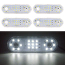 4 PCS MK-195 Truck LED Side Marker Light (White Light)
