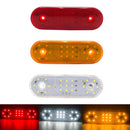 4 PCS MK-195 Truck LED Side Marker Light (White Light)