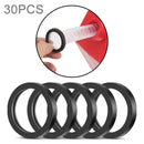 30pcs Car Truck Spare Fuel Tank Seal Ring Oil Tank Rubber Sealing O-Ring