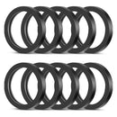 30pcs Car Truck Spare Fuel Tank Seal Ring Oil Tank Rubber Sealing O-Ring