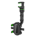3rd Generation Multifunctional Car Rearview Mirror Rear Seat Mobile Phone Holder (Green)